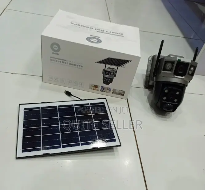 Available 4g Dual Lens Solar CCTV PTZ Camera V380 Pro Security Camera