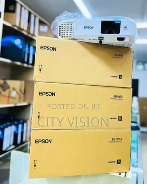Epson Eb-W53 Projector 3lcd Technology, Wuxga 4000 Lumens