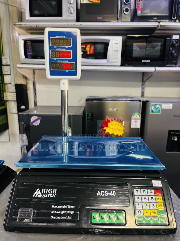 High Astra Price Computing Scale - main view