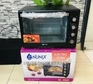 Black Nunix 60l Oven