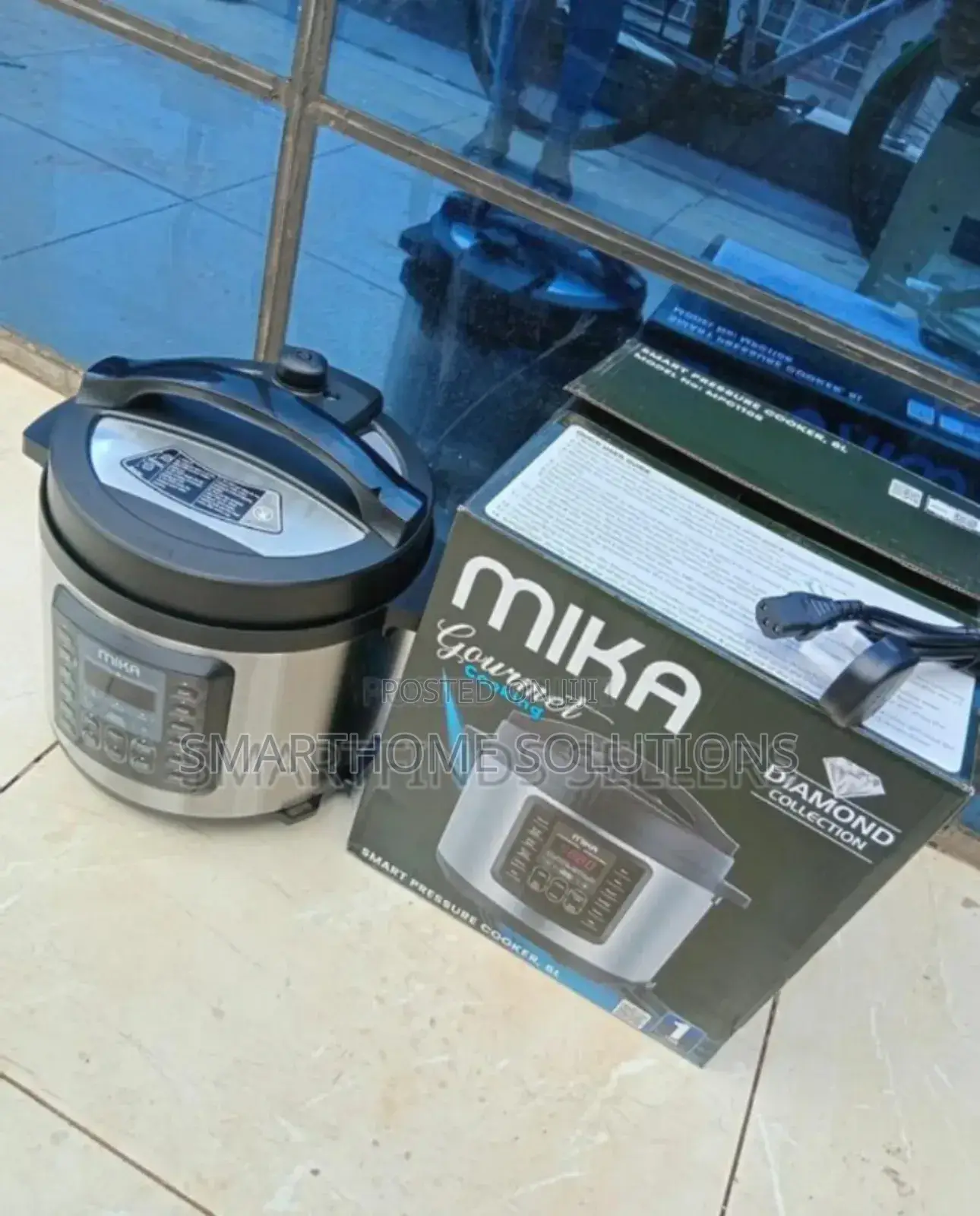 With 1year Warranty - Mika 6l Pressure Cooker