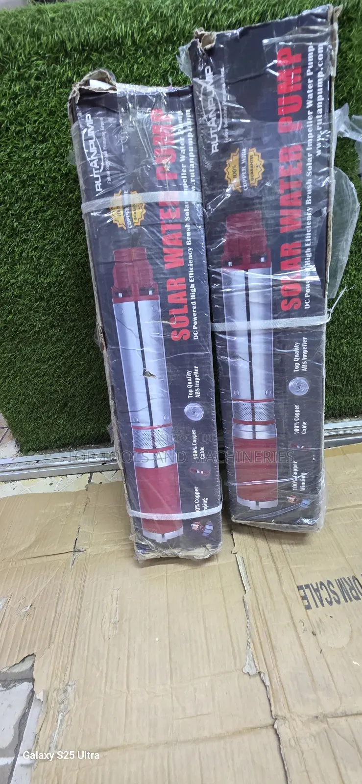 Rutanpump 250 Watts 50mtrs Head Solar Submersible Pump