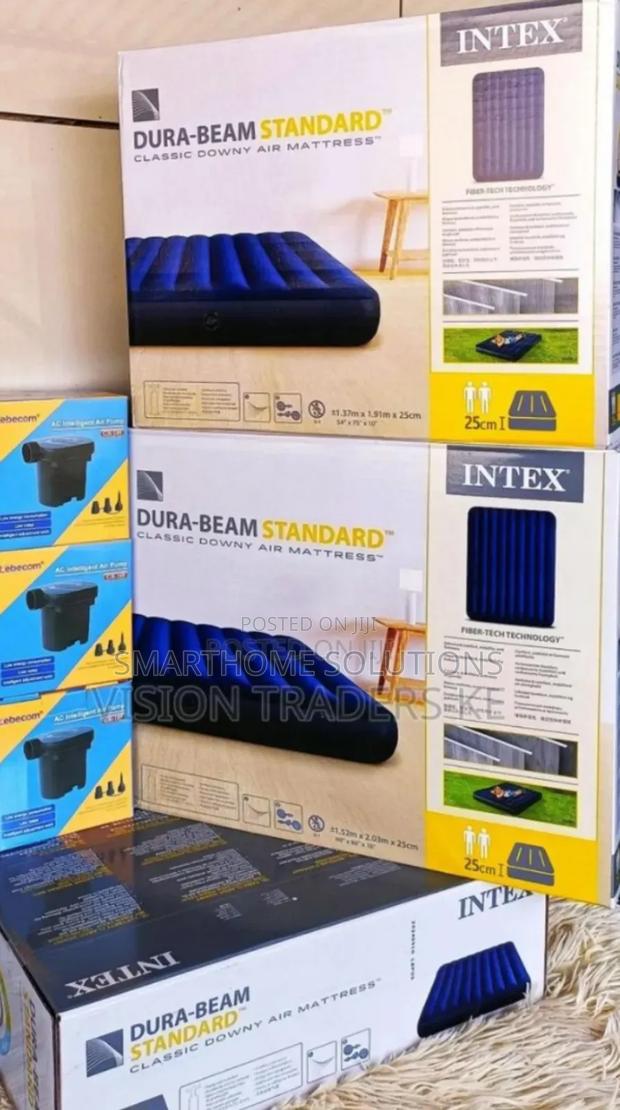 5by6 Intex Inflatable Mattress. New