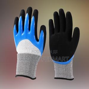 Nitrile Frosted Anti Cut Level 5 Glove - thumbnail 2