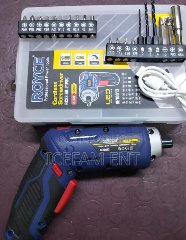 Royce Screwdriver/Cordless Screw Driver Machine - main view