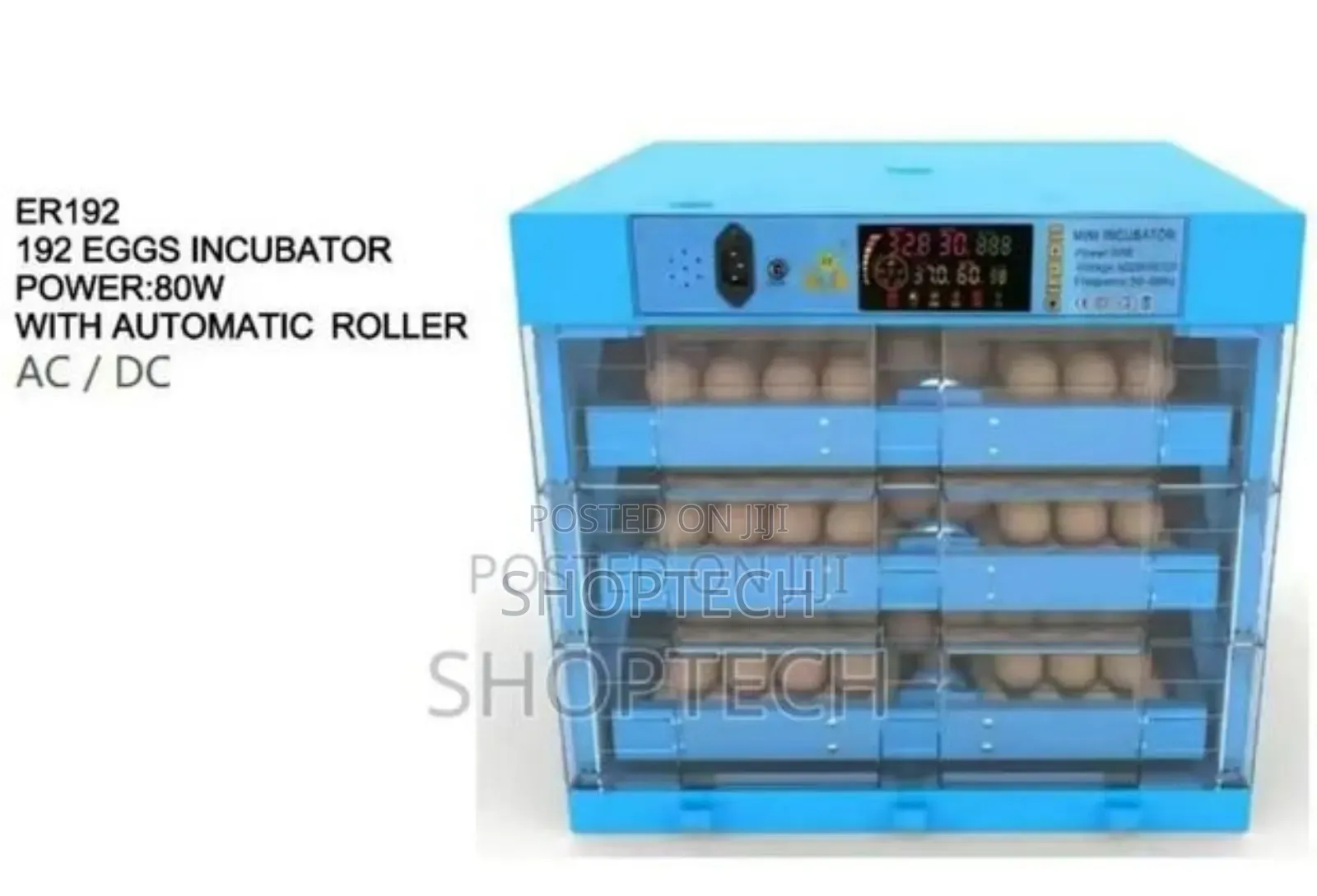 192 Eggs Incubator