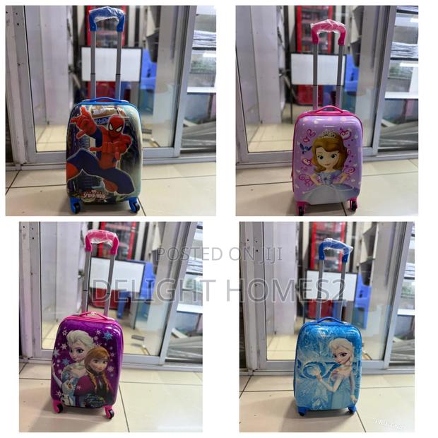 Cartoon Themed Kids Trolley Bags-Y