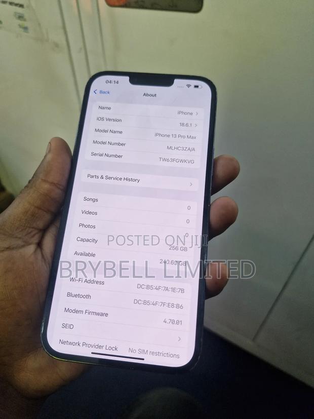 Apple iPhone 13 Pro Max 256 GB Blue - thumbnail 3