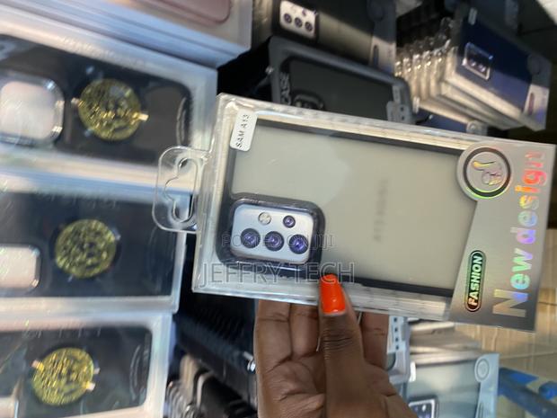 Osophter Samsung Galaxy A13 Transluscent Matte Back Case - main view