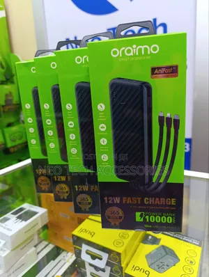 Original Oraimo Slice Link 10000mah 12w Power Bank