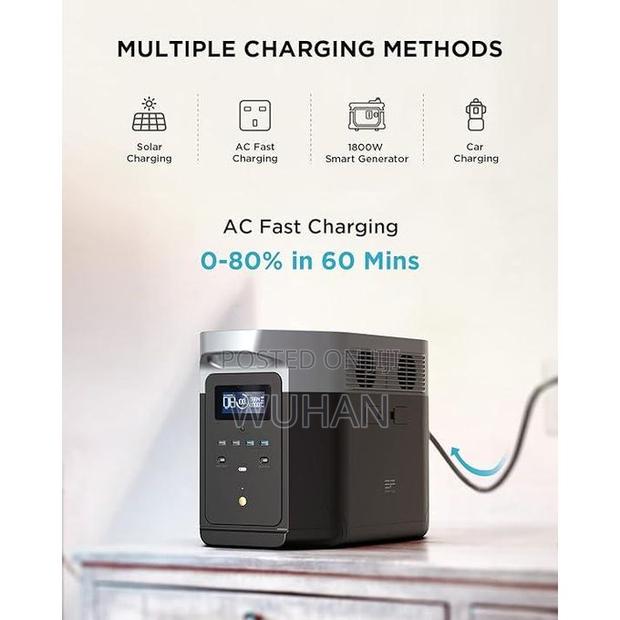 Ecoflow 1612wh,2000w Delta Max (1600) Portable Power Station