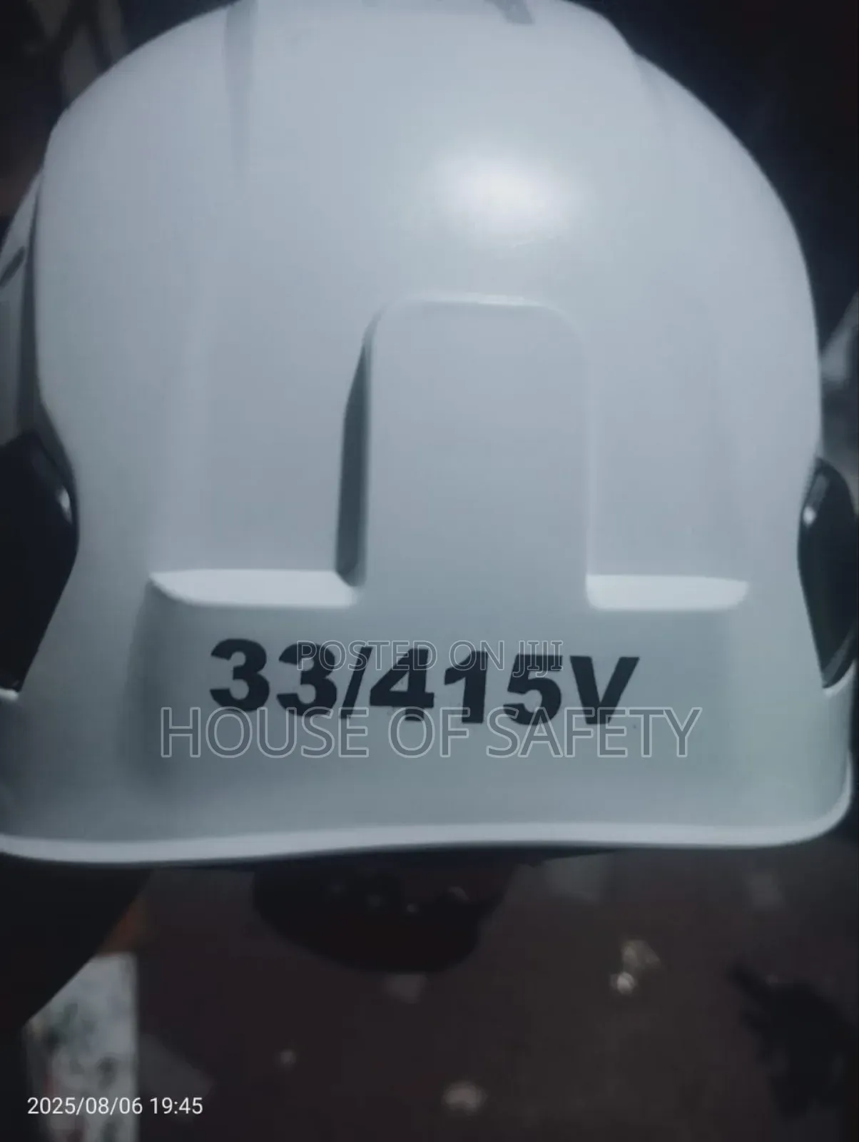 White Vented Vaultex Helmet