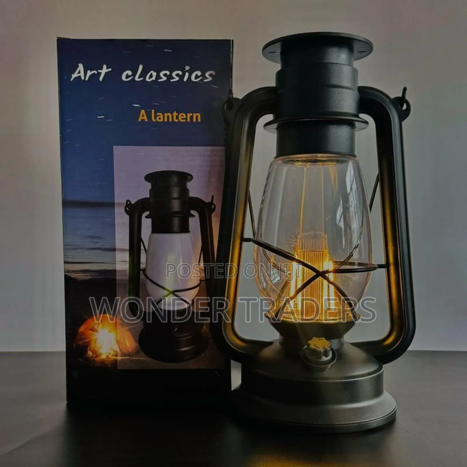 *Solar Vintage Big Lantern Art Classics*