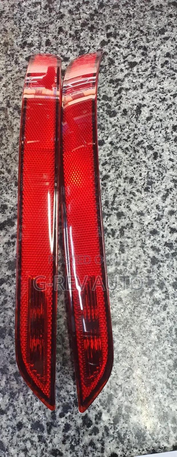 Porsche Cayenne Rear Bumper Reflectors.