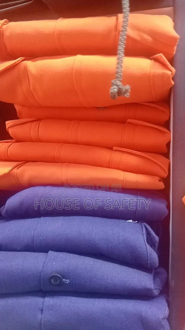 Navy Blue Industrial Coveralls - thumbnail 3