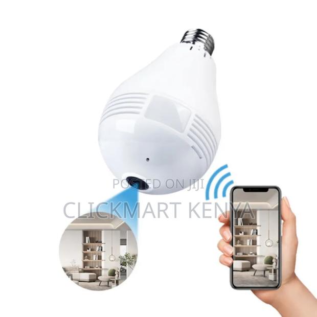 Wireless CCTV Bulb Camera Nanny Camera - thumbnail 2