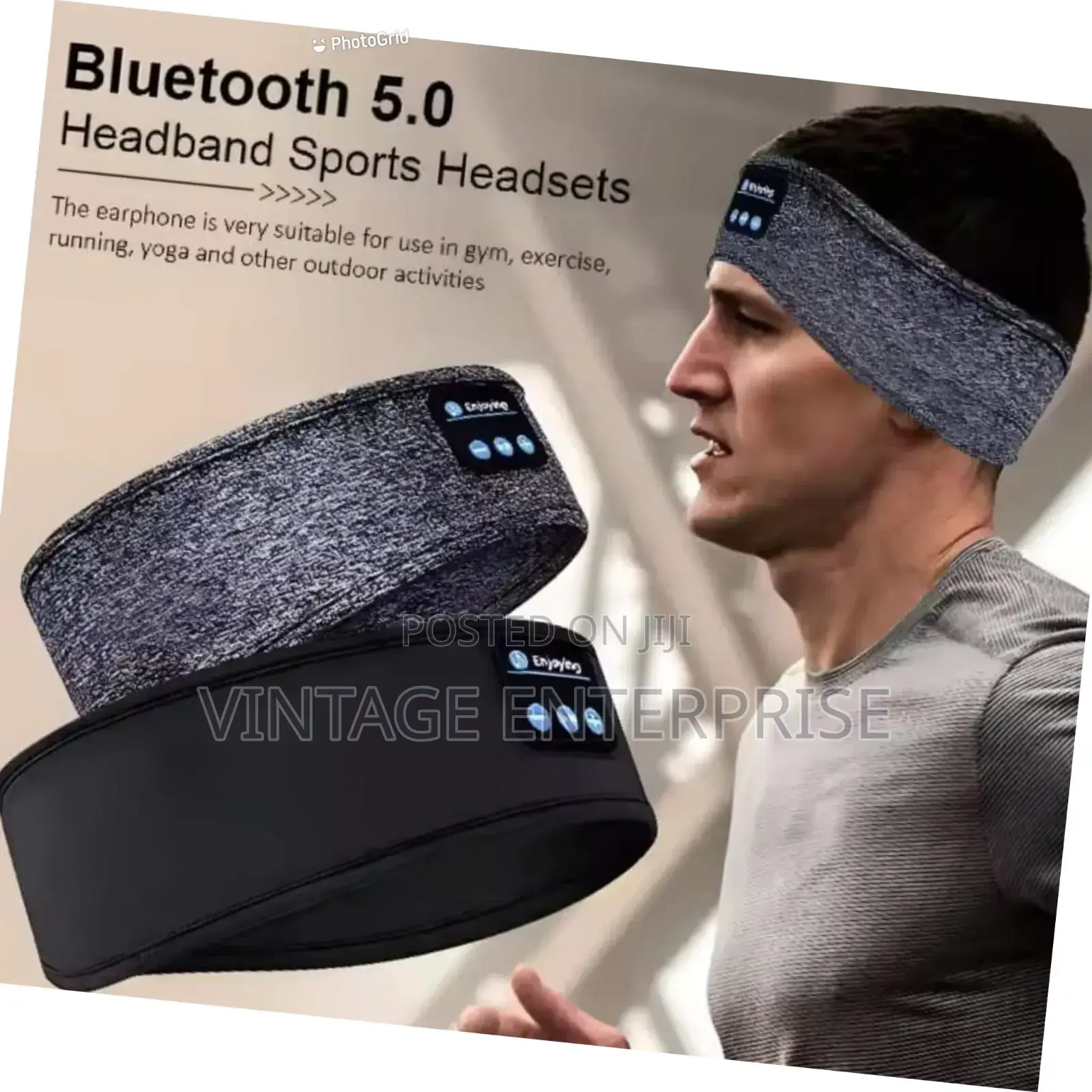 Wireless Bluetooth Headband