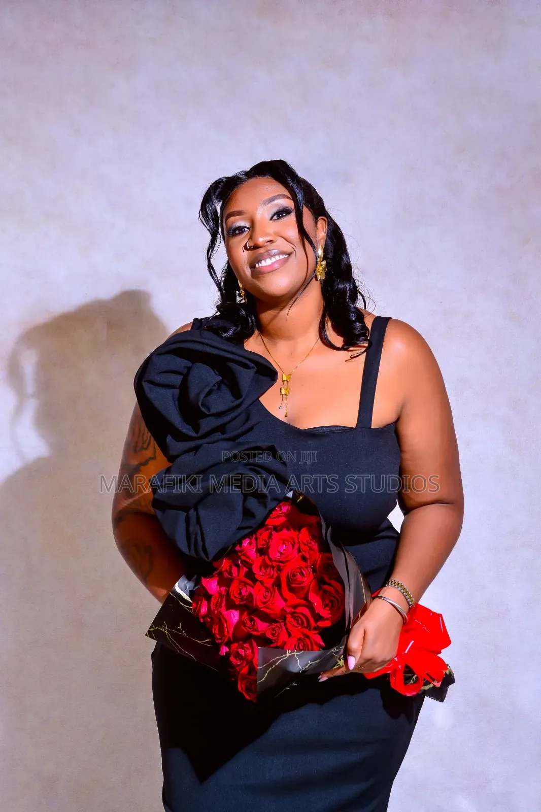 Elegant Bouquet Flower Photoshoot At Kasarani Studio