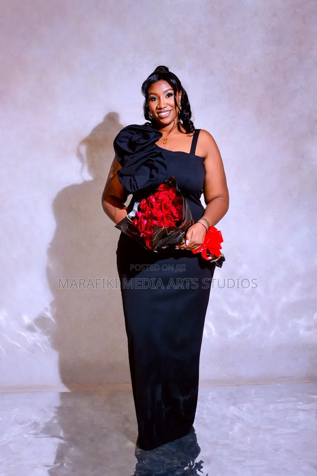 Elegant Bouquet Flower Photoshoot At Kasarani Studio