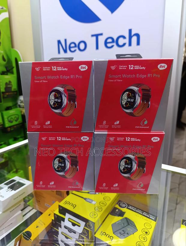 Itel Edge R1 Pro ( Brownfaux Leather Strap) - thumbnail 3