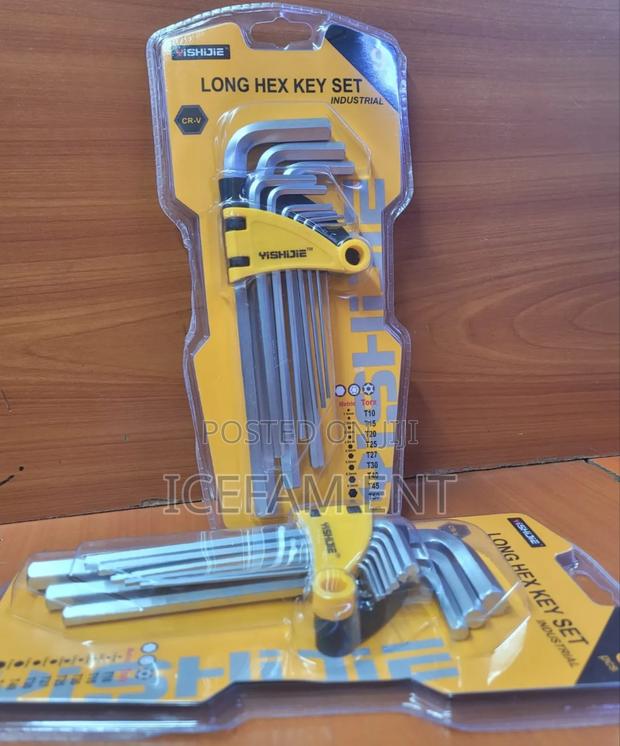 Long Hex Key Set/9pcs Hex Key Set - main view