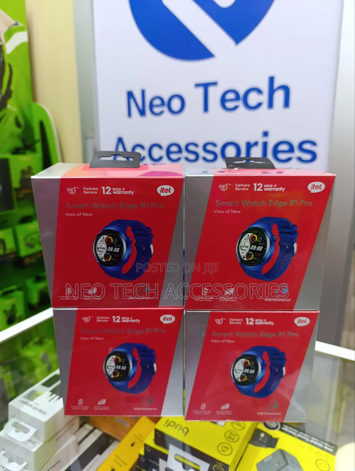 Itel Edge R1 Pro- Unique Strap Amoled Screen