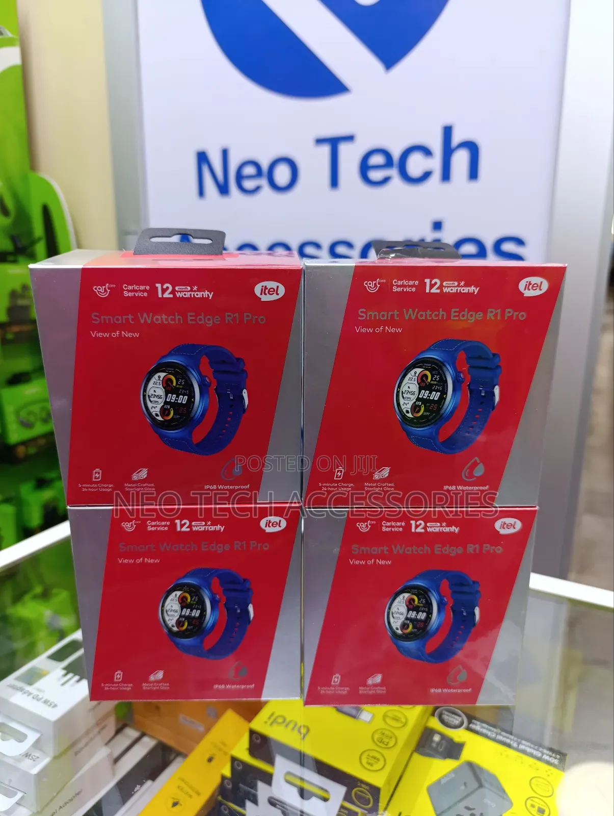 Itel Edge R1 Pro- Unique Strap Amoled Screen