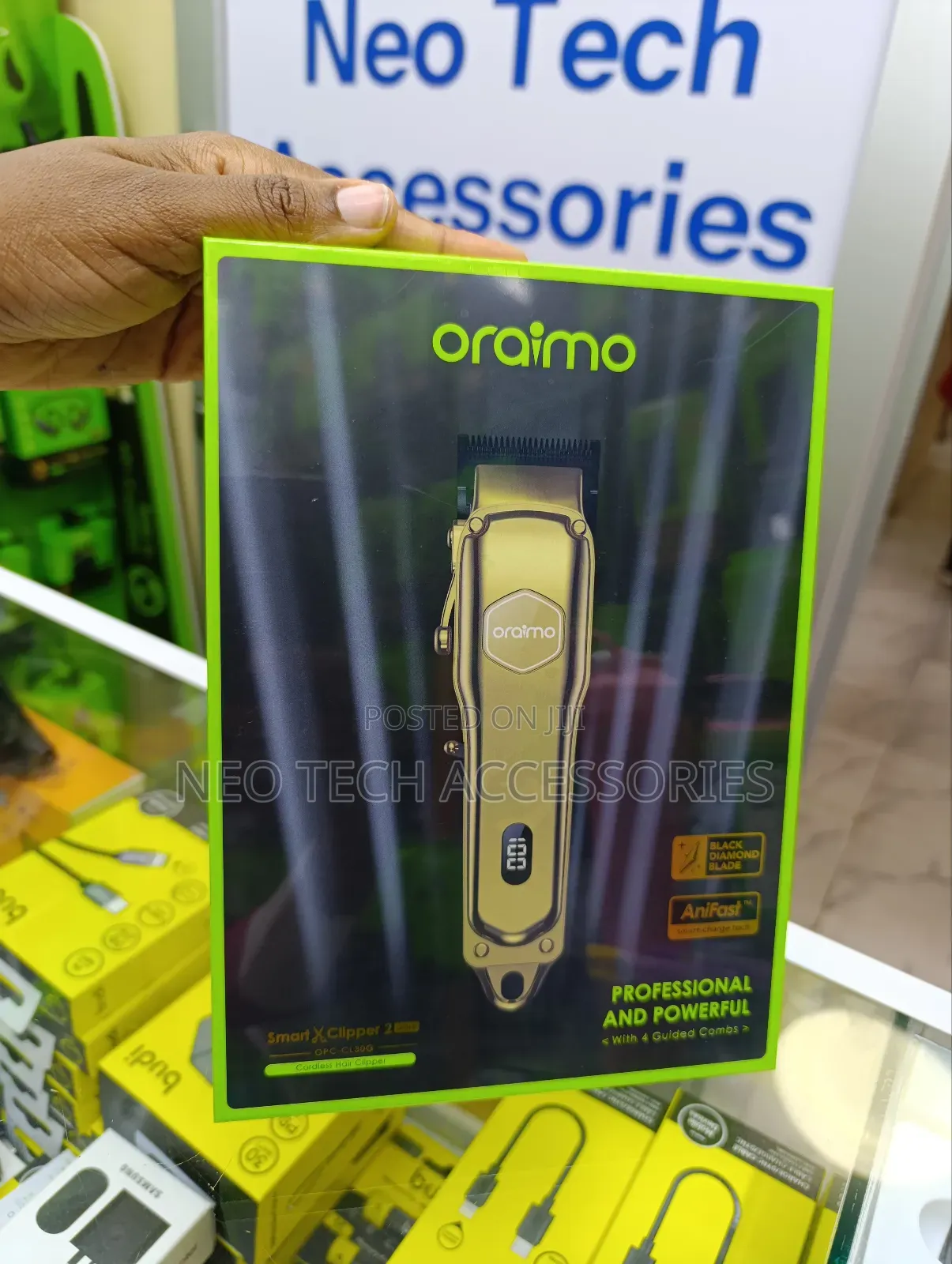 Oraimo Smart Clipper 2 Gold Professional Hair Clipper
