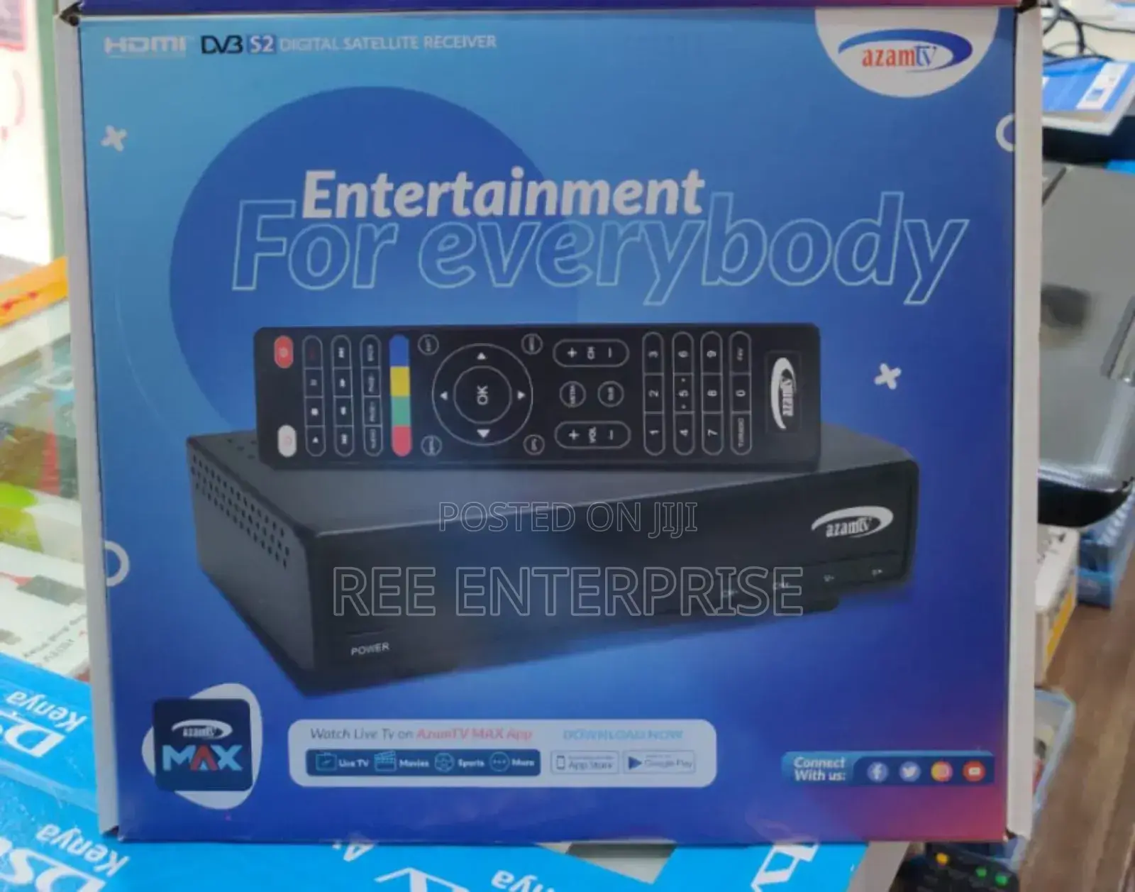 Azam Decoder Only Brand New