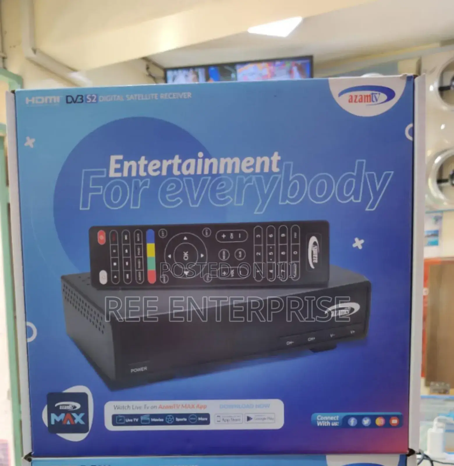 Azam Decoder Only Brand New