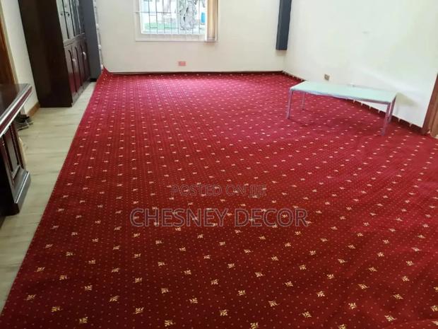 Maroon Wall To Wall Executive Carpet
