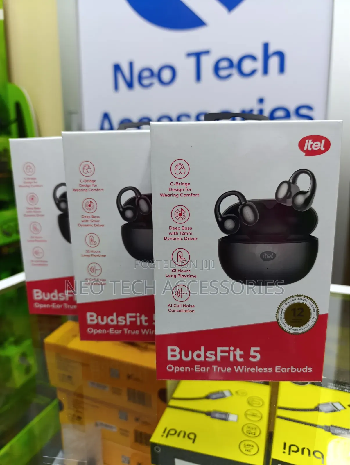 Itel Budsfit 5 Open-Ear Earbuds