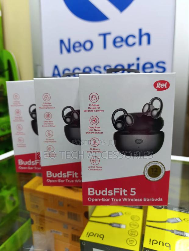 Itel Budsfit 5 Open-Ear Earbuds - thumbnail 3