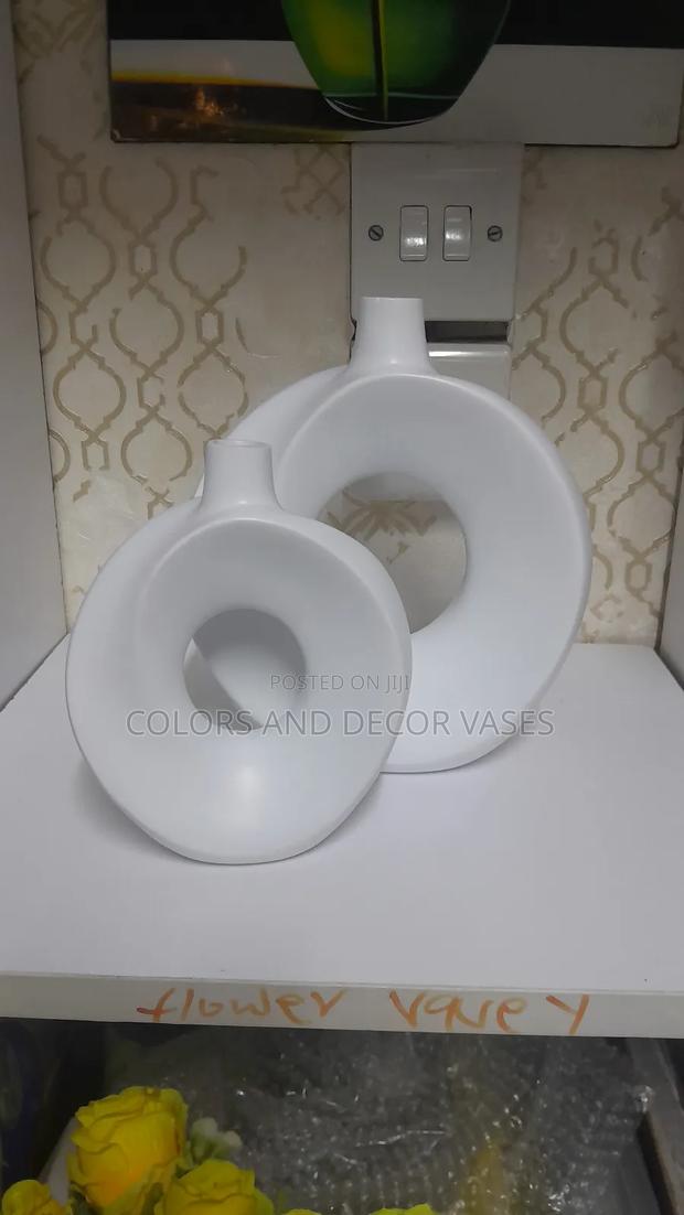 Classic Ceramic Vases White