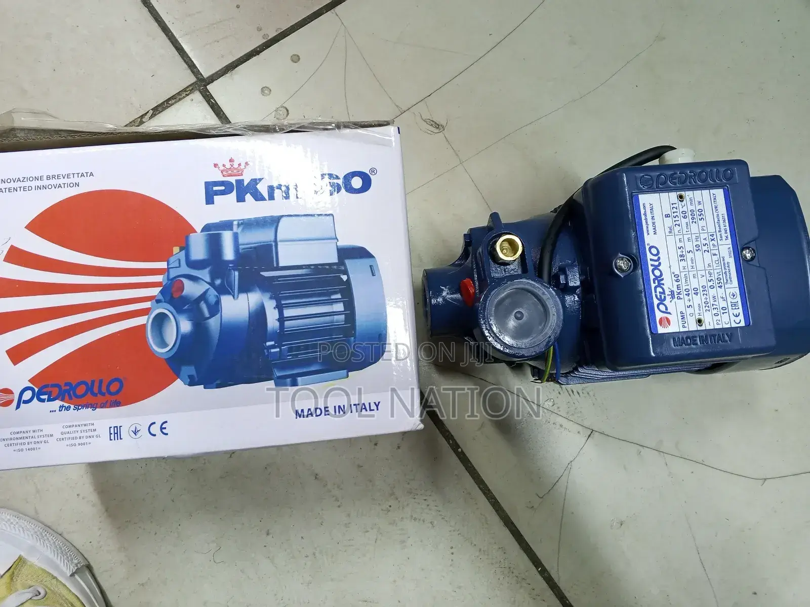 Pedrollo Water Pump 0.5hp