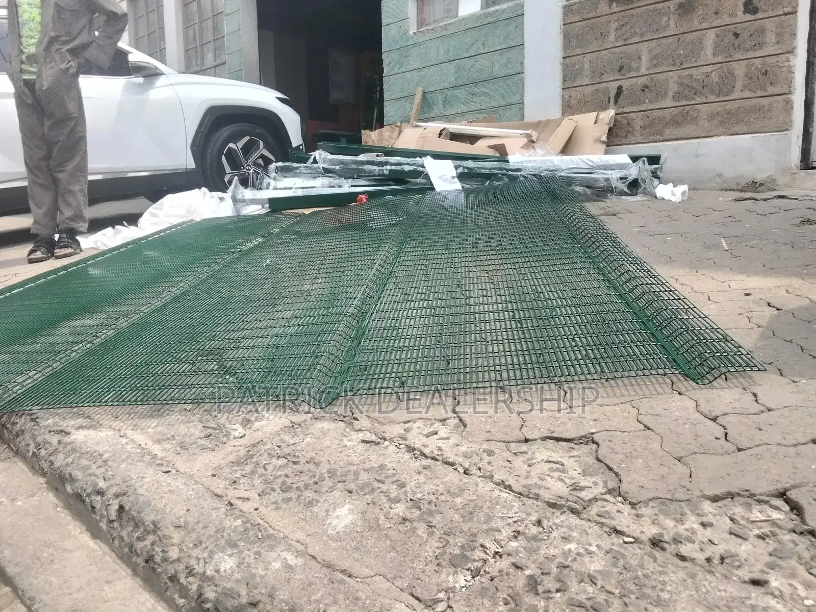 Anti-Climb Mesh Fence