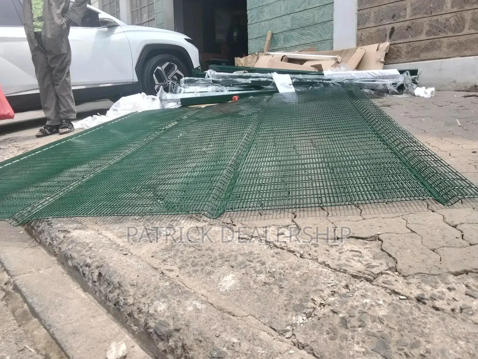 Anti-Climb Mesh Fence