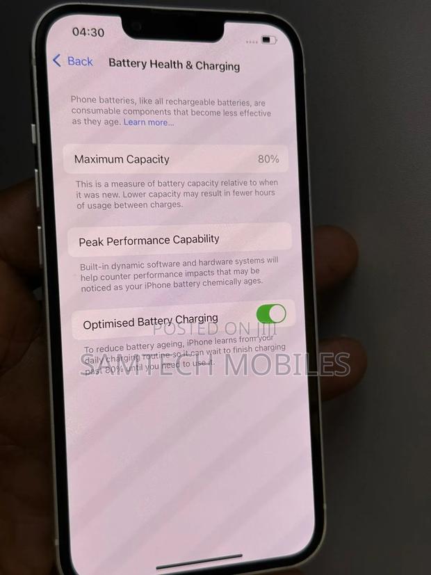 Apple iPhone 13 256 GB Silver - thumbnail 4