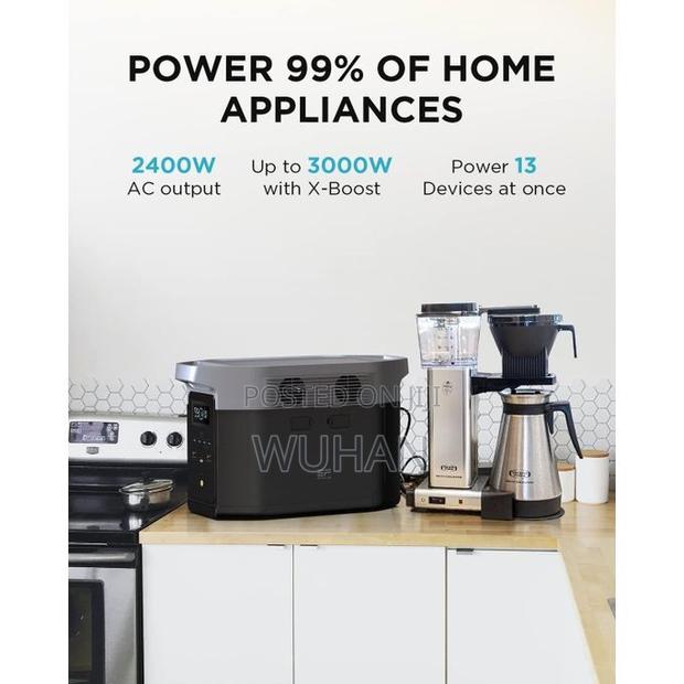 Ecoflow 2016wh 2400w Delta Max (2000) Portable Solar Generator - thumbnail 3