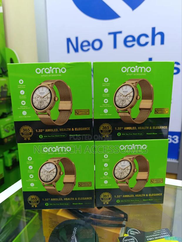Oraimo Watch Muse 1.32” Amoled Ip68 Smart Watch - main view