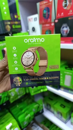 Oraimo Watch Muse 1.32” Amoled Ip68 Smart Watch
