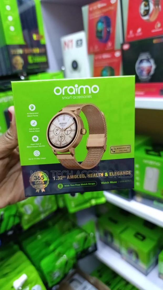 Oraimo Watch Muse 1.32” Amoled Ip68 Smart Watch - thumbnail 3