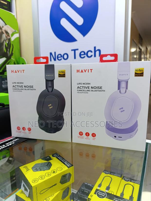 Havit H668bt Life Nc01h Hi-Res Noise Cancelling Wireless Headphones
