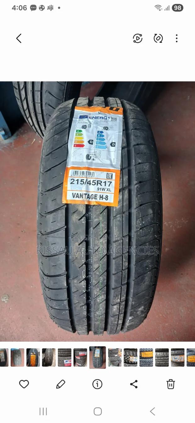 215/45 R 17 Vintage Boto Tyres.