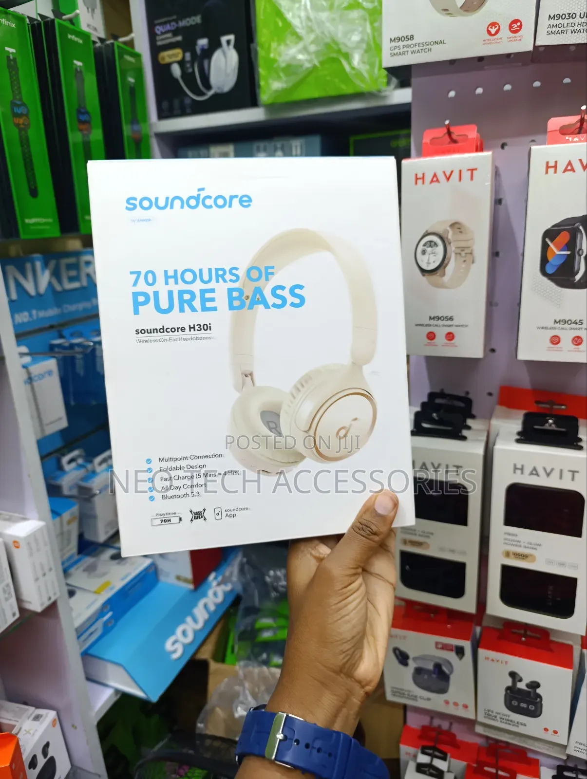 Anker Soundcore H30i | Wireless on-Ear Headphones
