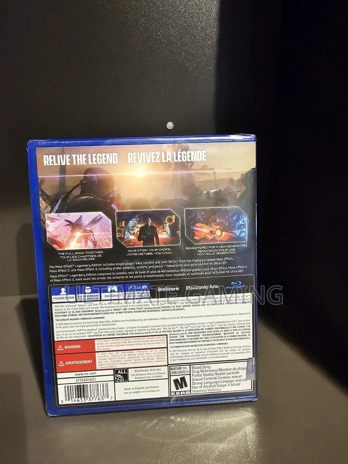 Ps4 Mass Effect Legendary Edition