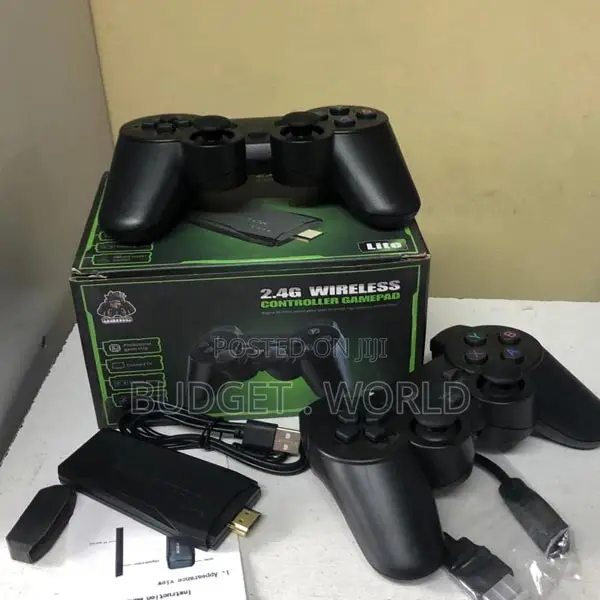 Built-in 64gb Wireless Retro Game Console, Plug Play Video