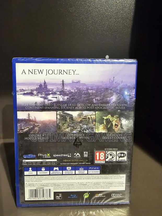 Ps4 Metro Exodus - thumbnail 3