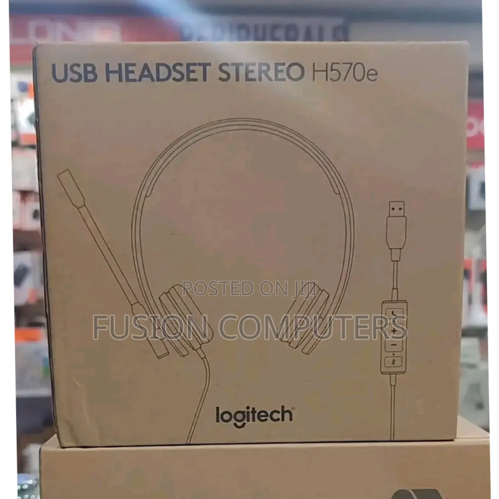Logitech H570e Mono Usb Headset