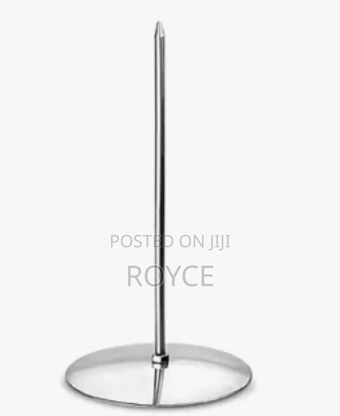 Stainless Steel Bill Holder With Taper Base-23cm